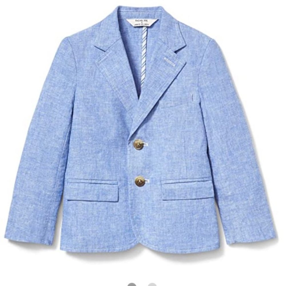 Janie and Jack x Rachel Zoe Boys Linen Blazer